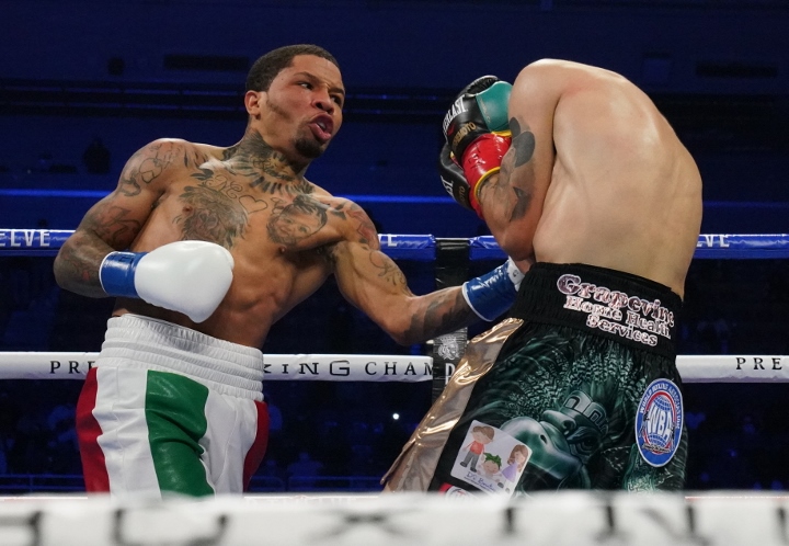 Photos Gervonta Davis Blasts Leo Santa Cruz Out Cold in Sixth